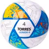 Мяч футб. TORRES Junior-4, F323804, р.4,глянц.ПУ, 4 сл, 32п, руч.сш, бел-жел-гол за 2&nbsp;070.60 ₽ купить в Магнитогорске