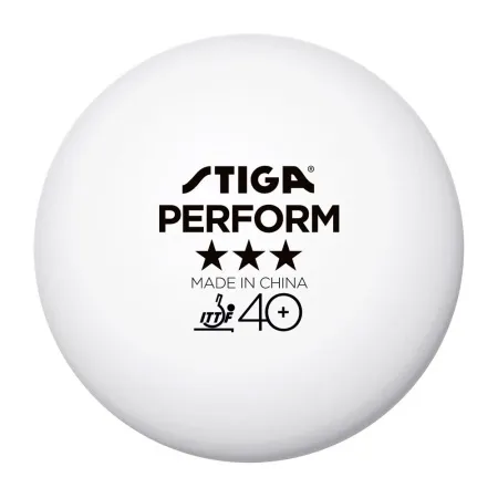 Мяч для наст. тенниса Stiga Perform 3***, 40+, 1113-2110-06, пластик, ITTF Appr., уп.6 шт, бел за 2&nbsp;121.60 ₽ купить в Магнитогорске