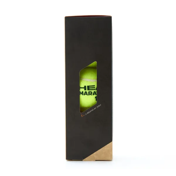 Мяч теннисный HEAD Marathon 3B, 578183, крафт. упак.3шт, без давления, фетр, нат.резина,желтый за 1&nbsp;055.70 ₽ в Магнитогорске
