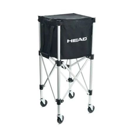 Корзина для теннисных мячей HEAD TT7003, на 125 мячей,с сумкой-переноской, складная, металл, черный за 6&nbsp;942.80 ₽ купить в Магнитогорске