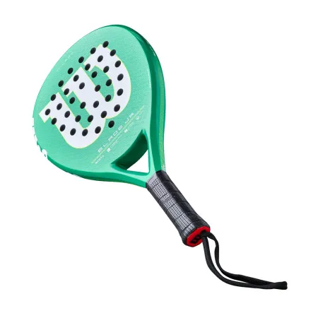Ракетка для падела WILSON Blade Jr  V4 Padel, WR213811U0, для начин-х, стекловолокно, зеленый за 14&nbsp;934.50 ₽ купить в Магнитогорске