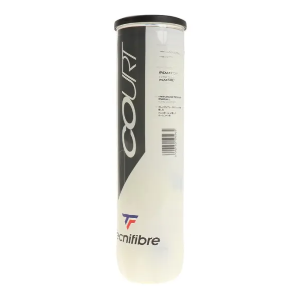 Мяч теннисный Tecnifibre Court 4B, 60COUR364, уп.4 шт,одобр.ITF, войлок, нат.резина, желтый за 1&nbsp;717 ₽ в Магнитогорске