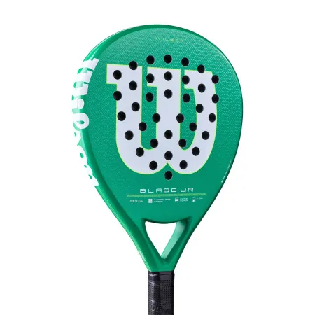 Ракетка для падела WILSON Blade Jr  V4 Padel, WR213811U0, для начин-х, стекловолокно, зеленый за 14&nbsp;934.50 ₽ купить в Магнитогорске
