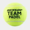 Мяч для падела Dunlop Team Padel, 601553, уп.3 шт, сукно, нат.резина,желтый за 1&nbsp;110.10 ₽ купить в Магнитогорске