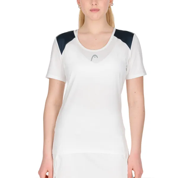 Футболка женская HEAD Club 22 T-Shirt W за 3&nbsp;466.30 ₽ в Магнитогорске