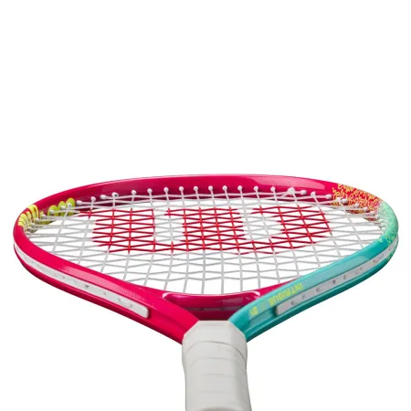 Ракетка б/т дет. Wilson Intrigue Jr 21, WR180510U, для дет.5-6лет, алюминий,со струн.,розово-бирюзов за 5&nbsp;271.70 ₽ купить в Магнитогорске