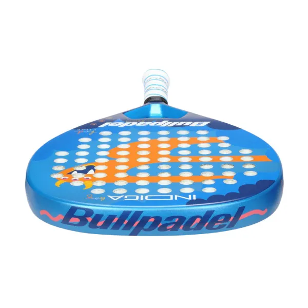 Ракетка для падела BULLPADEL Indiga Jr Boy 26, 494422, для начинающих, стекловолокно,сине-оранжевый за 10&nbsp;480.50 ₽ в Магнитогорске