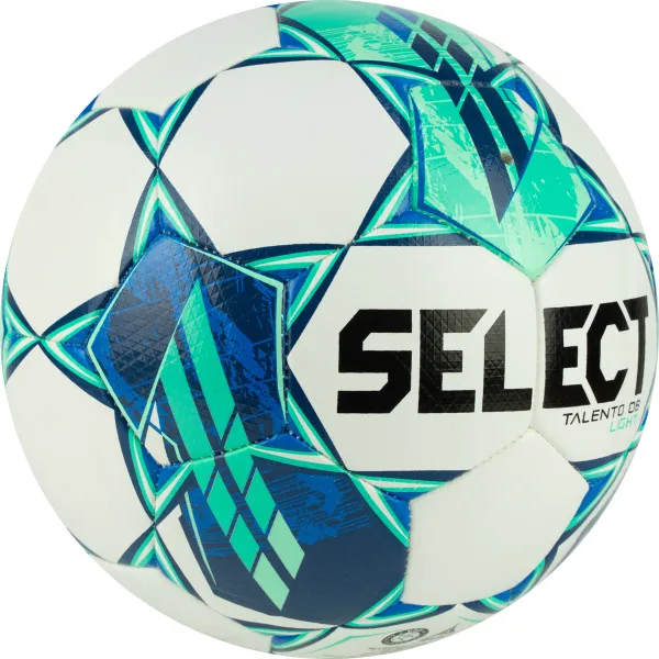 Мяч футб. SELECT Talento DB Light V23, 0775860004, р.5, 32п, ПУ, гибрид.сш, бело-зеленый за 5&nbsp;531.80 ₽ в Магнитогорске