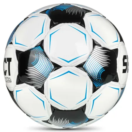 Мяч футзал. SELECT Futsal Master V26, 1043471003, р.4, Basic,32п, гл.ПУ, руч.сш,бело-сине-черный за 7&nbsp;031.20 ₽ купить в Магнитогорске