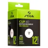 Мяч для наст. тенниса Stiga Cup ABS, 1110-2510-12, диам.40+мм, пластик, упак. 12 шт, белый за 1&nbsp;774.80 ₽ купить в Магнитогорске