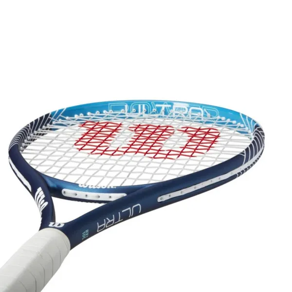 Ракетка б/т Wilson Ultra Power 105 Gr1, WR147010U1, для любит, композит, со струнами, темносин-бел за 11&nbsp;662 ₽ в Магнитогорске