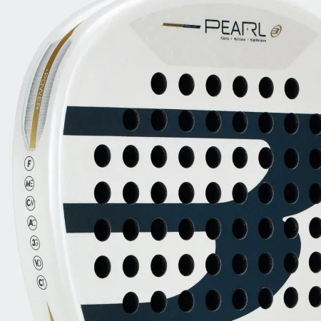 Ракетка для падела BULLPADEL Pearl 26, 493804, для профессионалов, карбон, бело-серый за 35&nbsp;929.50 ₽ купить в Магнитогорске