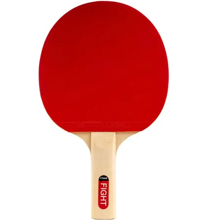 Ракетка для н/т Stiga Fight Red, 184001, для любителей, накладка 1,5 мм ITTF, прямая ручка за 1&nbsp;837.70 ₽ купить в Магнитогорске