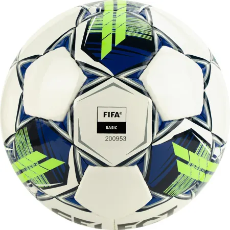 Мяч футзал. SELECT Futsal Master Shiny V22, 1043460004, р.4, Basic,32п, гл.ПУ, руч.сш,бел-син-зел за 7&nbsp;539.50 ₽ купить в Магнитогорске
