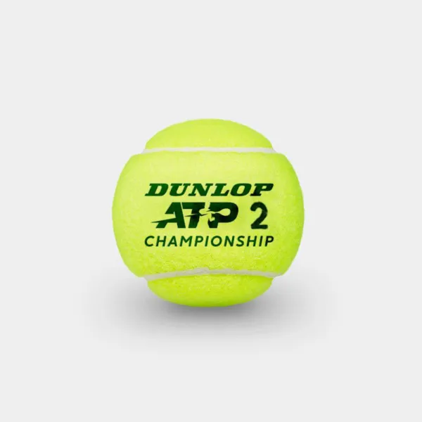 Мяч теннисный Dunlop ATP Championship 3B, 601626, уп.3ш, одобр. ITF, нат.резина,фетр. за 943.50 ₽ в Магнитогорске