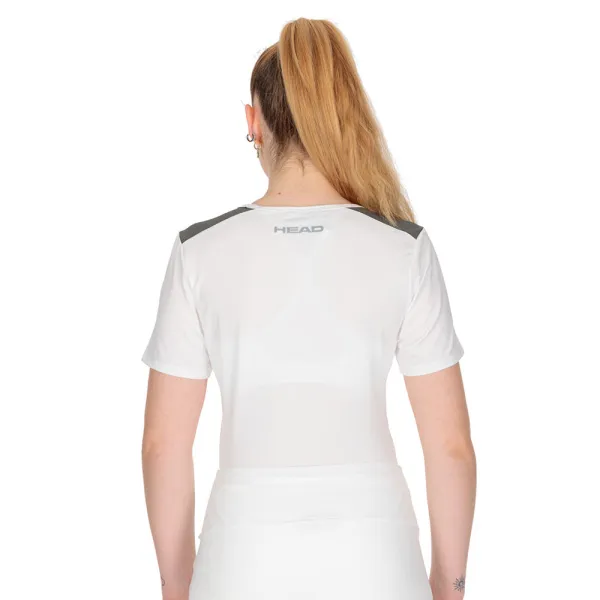 Футболка женская HEAD Club 22 T-Shirt W за 3&nbsp;466.30 ₽ в Магнитогорске