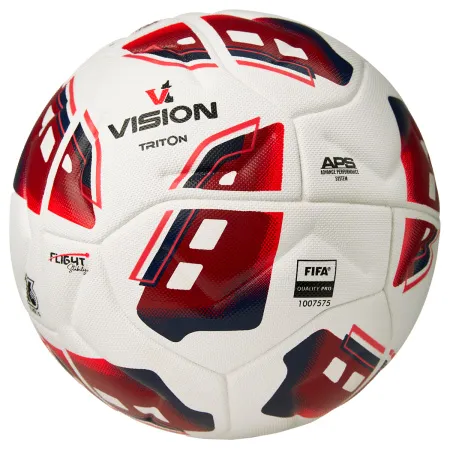 Мяч футб. VISION TRITON, FV425075, р.5,FIFA Quality Pro,MF, 16 пан, термосш.,бел-красный за 8&nbsp;007 ₽ купить в Магнитогорске