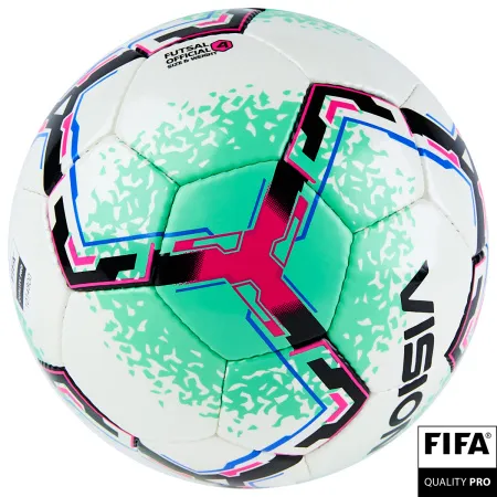Мяч футзал. VISION SALA+, FIFA Quality Pro, FS324084 р.4, 32 п. PU, 4 подкл.сл, руч.сшив.,бело-зелен за 4&nbsp;943.60 ₽ купить в Магнитогорске