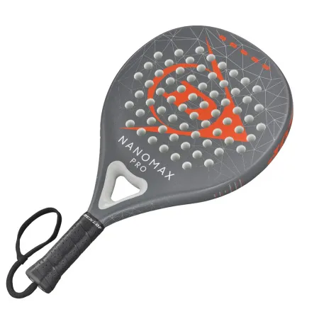 Ракетка для падела Dunlop Nanomax Pro, 10370739, для профессионалов, карбон,серо-оранжевый за 17&nbsp;248.20 ₽ купить в Магнитогорске