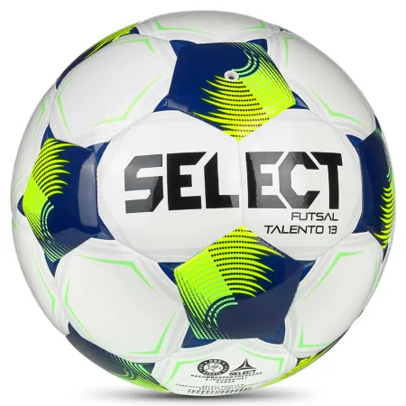Мяч футзал. SELECT Futsal Talento 13 V26, 1062471015, р.3, 32п, ТПУ, гибр.сш, бело-сине-желтый за 4&nbsp;355.40 ₽ купить в Магнитогорске