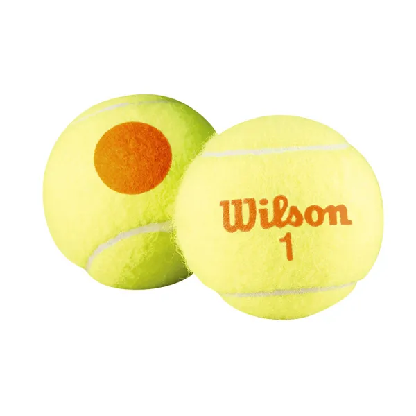 Мяч теннисный детский WILSON Starter Orange, WRT137300, ITF, фетр, нат.рез, уп.3шт, оранж за 1&nbsp;077.80 ₽ в Магнитогорске