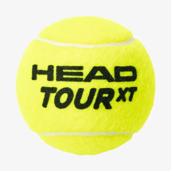 Мяч теннисный HEAD Tour XT 4B, 570824, уп.4 шт,одобр.ITF,сукно,нат.резина,желтый за 1&nbsp;489.20 ₽ в Магнитогорске