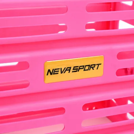 Корзина для теннисных мячей NEVA SPORT, UEA1_P, на 75 мячей, пластик, розовый за 5&nbsp;778.30 ₽ купить в Магнитогорске
