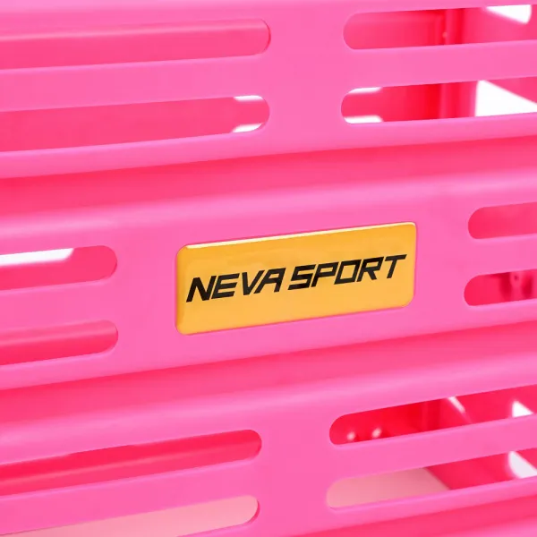 Корзина для теннисных мячей NEVA SPORT, UEA1_P, на 75 мячей, пластик, розовый за 5&nbsp;778.30 ₽ в Магнитогорске