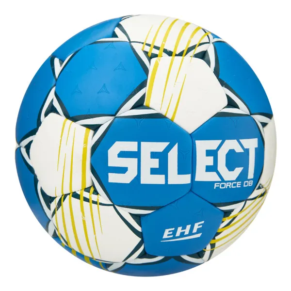 Мяч ганд. SELECT HB FORCE DB V25, 1622858205, Senior (р.3), EHF Appr,ПУ, гибр.сш., сине-белый за 8&nbsp;438.80 ₽ в Магнитогорске