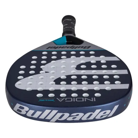 Ракетка для падела BULLPADEL Indiga Power 26, 494416, для начинающих, стекловолокно, темносине-серый за 14&nbsp;672.70 ₽ купить в Магнитогорске