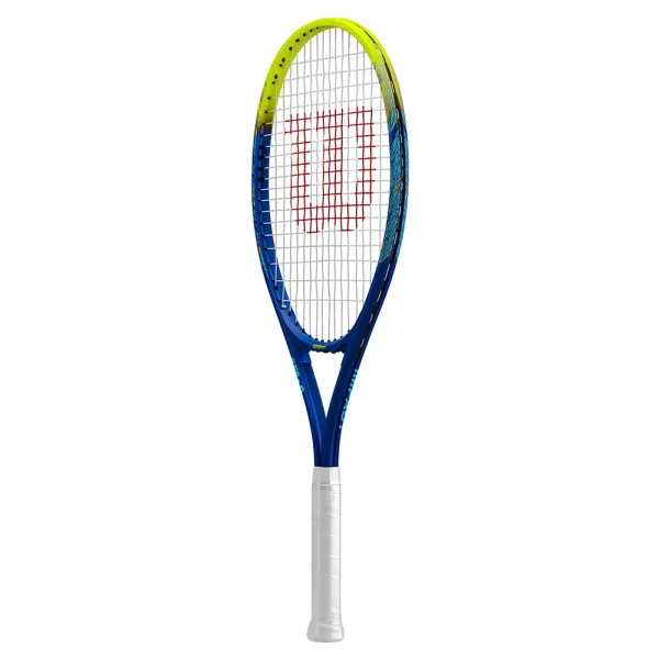 Ракетка б/т Wilson Impact Gr3, WR198910U3,для люб., алюминий, со струнами, сине-салатовый за 6&nbsp;358 ₽ в Магнитогорске