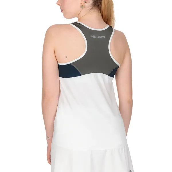 СЦ*Майка жен. HEAD Club 22 Tank Top W 814461-WHDB-L, р.L, 92% полиэстер, 8% эластан, белый за 3&nbsp;500.30 ₽ в Магнитогорске