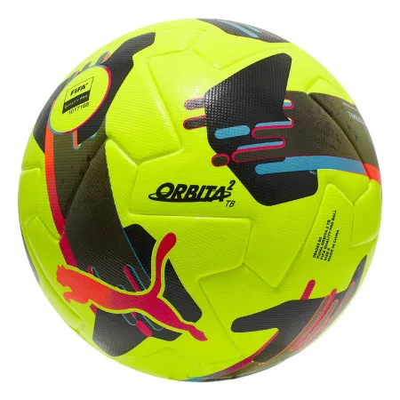 Мяч футб. PUMA Orbita 2 TB, 08432303, р.5, FIFA Quality Pro, 12 пан., ТПУ, термосшивка, желто-черный за 7&nbsp;260.70 ₽ купить в Магнитогорске