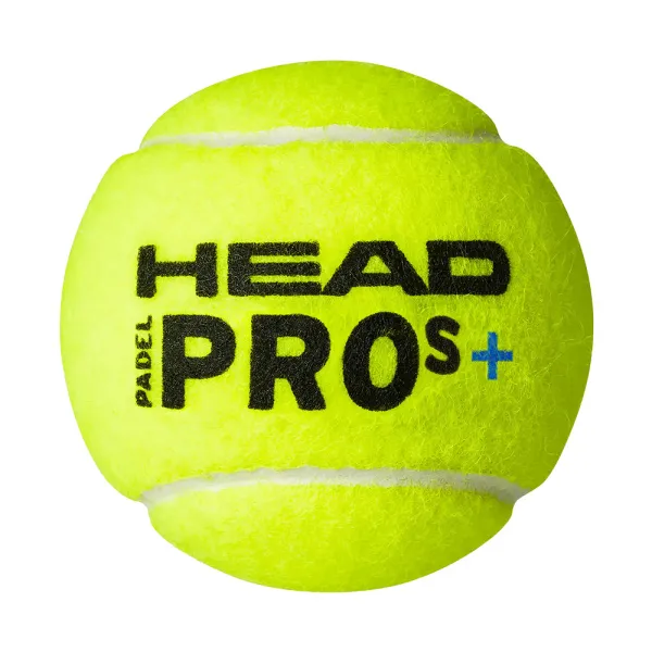 Мяч для падела HEAD Padel Pro S+, 540303, уп.3 шт, FIP Approved, войлок,нат.резина,желтый за 933.30 ₽ в Магнитогорске