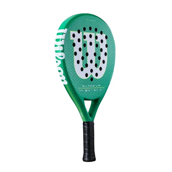 Ракетка для падела WILSON Blade Jr  V4 Padel, WR213811U0, для начин-х, стекловолокно, зеленый за 14&nbsp;934.50 ₽ в Магнитогорске