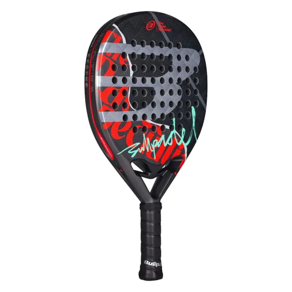 Ракетка для падела BULLPADEL Ionic Control 26, 494412, для продв. игроков, карбон, черно-красный за 33&nbsp;734.80 ₽ в Магнитогорске