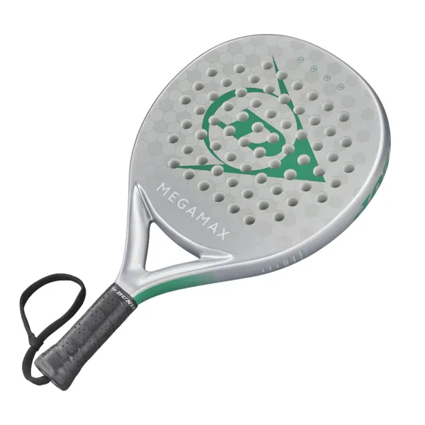 Ракетка для падела Dunlop Megamax Silver, 10370741, для начинающих, графит, серебристый за 11&nbsp;740.20 ₽ в Магнитогорске