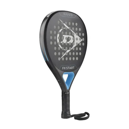 Ракетка для падела Dunlop FX Start, 10370737, для начинающих, гибрид, графит, черно-синий за 13&nbsp;175 ₽ купить в Магнитогорске