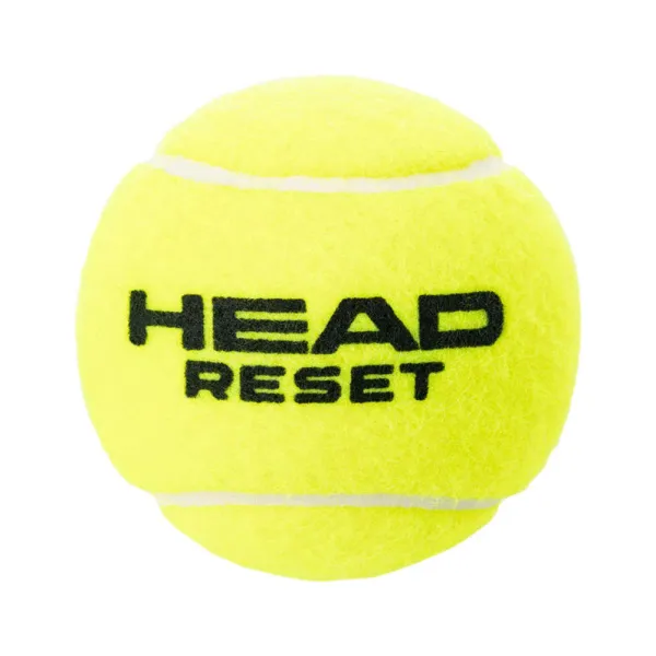 Мяч теннисный HEAD Reset 4B, 575034, крафт. упак.4 шт, половинное давление, фетр,нат.резина,желтый за 1&nbsp;055.70 ₽ в Магнитогорске