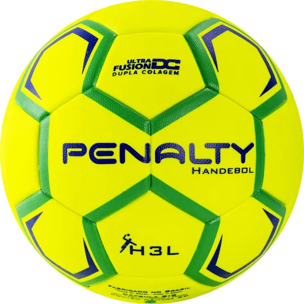 Мяч ганд. PENALTY HANDEBOL H3L ULTRA FUSION X, 5203632600-U, р.3, PU, термосшивка, жел за 3&nbsp;187.50 ₽ в Магнитогорске