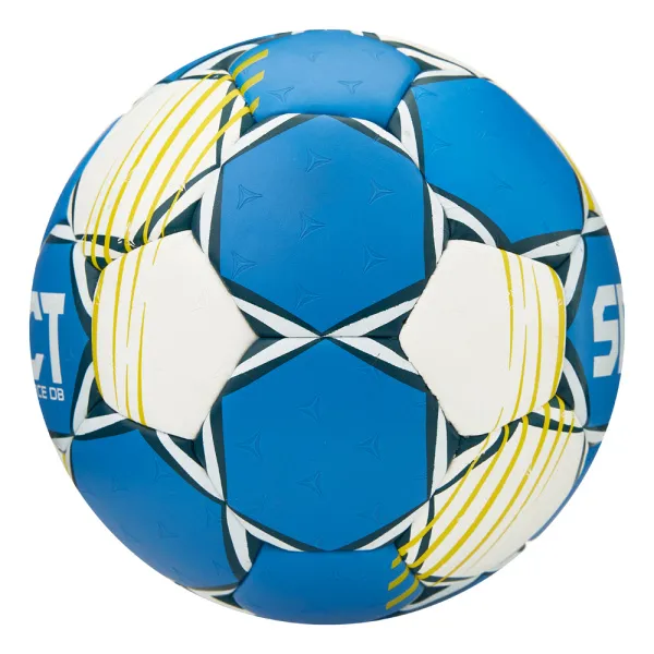 Мяч ганд. SELECT HB FORCE DB V25, 1622858205, Senior (р.3), EHF Appr,ПУ, гибр.сш., сине-белый за 8&nbsp;438.80 ₽ в Магнитогорске