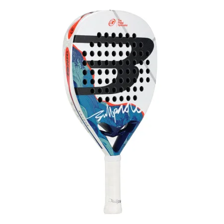 Ракетка для падела BULLPADEL Ionic Power 26, 494411, для продв. игроков, стекловолокно, сине-белый за 28&nbsp;944.20 ₽ купить в Магнитогорске