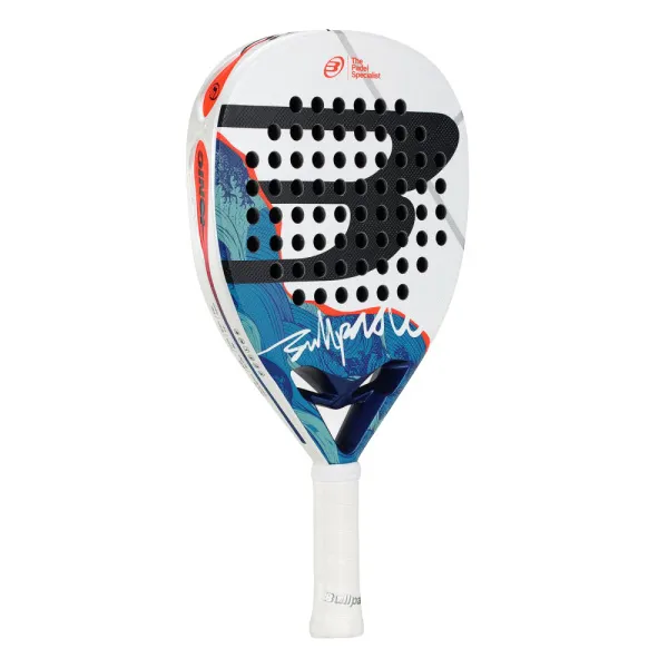 Ракетка для падела BULLPADEL Ionic Power 26, 494411, для продв. игроков, стекловолокно, сине-белый за 28&nbsp;944.20 ₽ в Магнитогорске