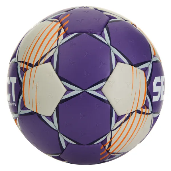 Мяч ганд. SELECT Ultimate Official EHF V24, 1612858999, Senior(р.3), EHF Appr, ПУ, руч.сш, фиол-сер за 15&nbsp;504 ₽ в Магнитогорске