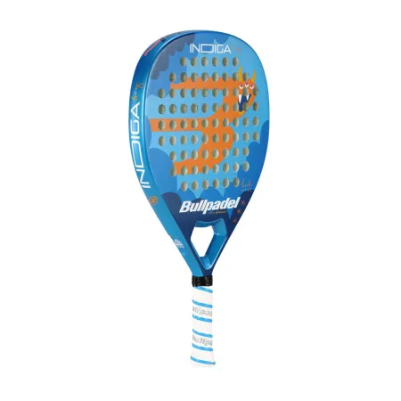 Ракетка для падела BULLPADEL Indiga Jr Boy 26, 494422, для начинающих, стекловолокно,сине-оранжевый за 10&nbsp;480.50 ₽ купить в Магнитогорске