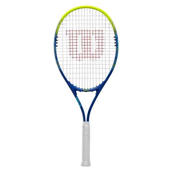 Ракетка б/т Wilson Impact Gr3, WR198910U3,для люб., алюминий, со струнами, сине-салатовый за 6&nbsp;358 ₽ в Магнитогорске