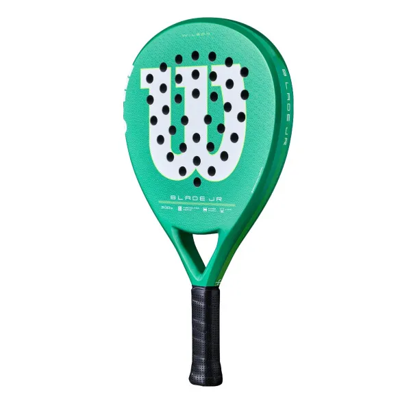 Ракетка для падела WILSON Blade Jr  V4 Padel, WR213811U0, для начин-х, стекловолокно, зеленый за 14&nbsp;934.50 ₽ в Магнитогорске