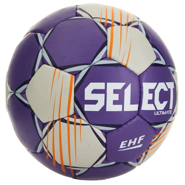 Мяч ганд. SELECT Ultimate Official EHF V24, 1612858999, Senior(р.3), EHF Appr, ПУ, руч.сш, фиол-сер за 15&nbsp;504 ₽ в Магнитогорске