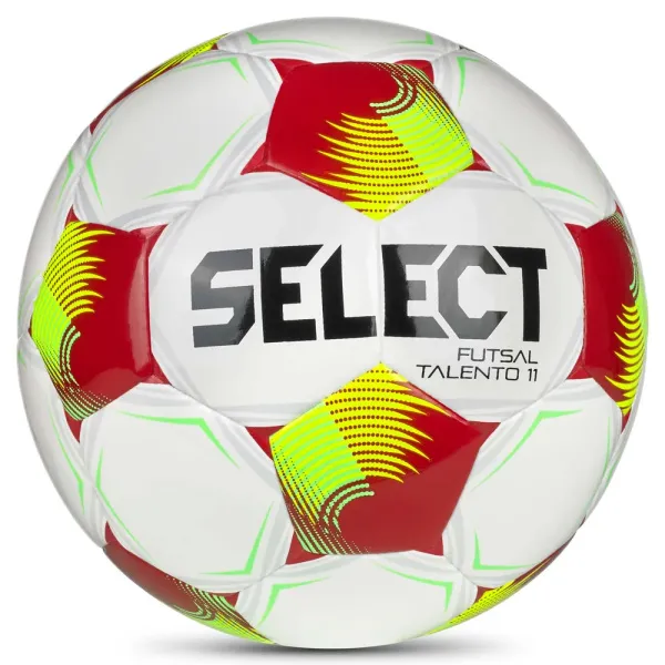 Мяч футзал. SELECT Futsal Talento 11 V26, 1061471014, р.3(Jr),  32п, ТПУ, маш.сш, бело-желто-красный за 4&nbsp;355.40 ₽ в Магнитогорске