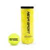 Мяч для падела NS Padel Premier, 502101, уп.3 шт, сукно, нат.резина,желтый